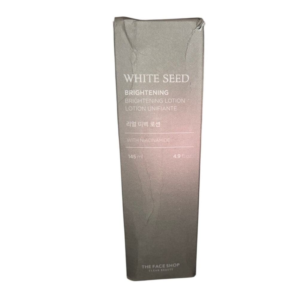 The Face Shop White Seed Brightening Lotion 145ml New in Box